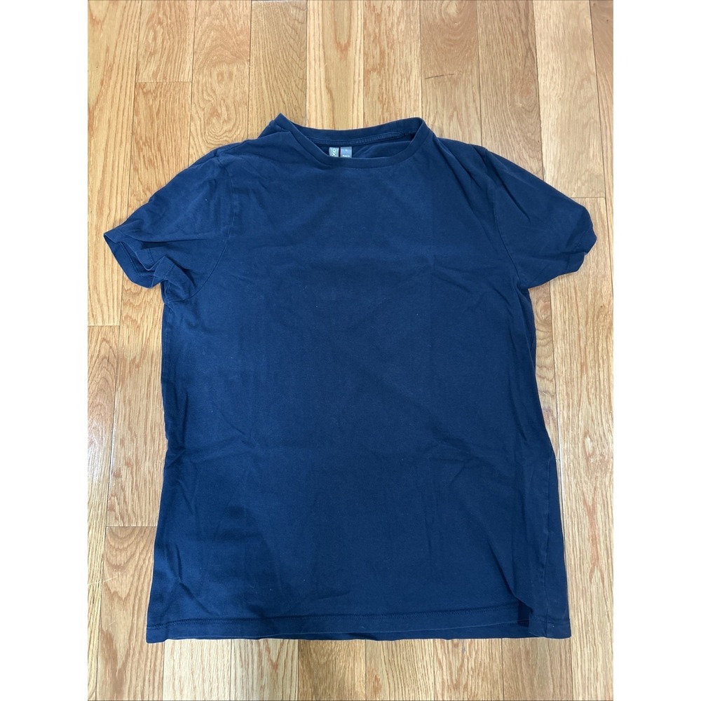ASOS Men's T-Shirt Medium Navy Blue Crew Neck Short Sleeve Casual Basic Tee